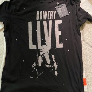 John Varvatos Charcoal Bowery Live Tee